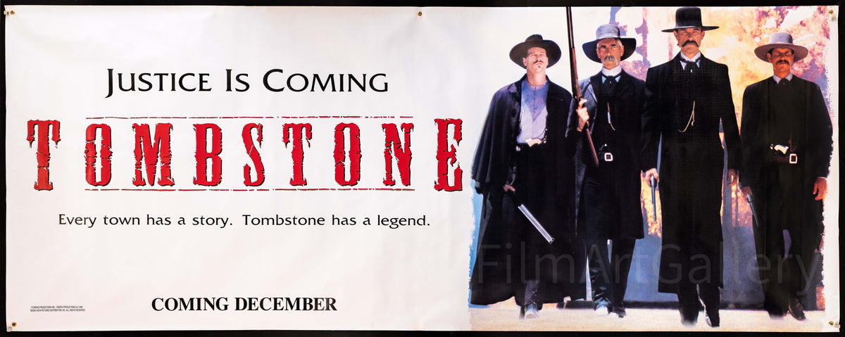 Tombstone Original Vintage Movie Poster