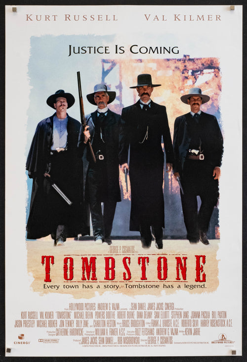 Tombstone Original Vintage Movie Poster