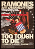 Too Tough To Die: A Tribute To Johnny Ramone Original Vintage Movie Poster