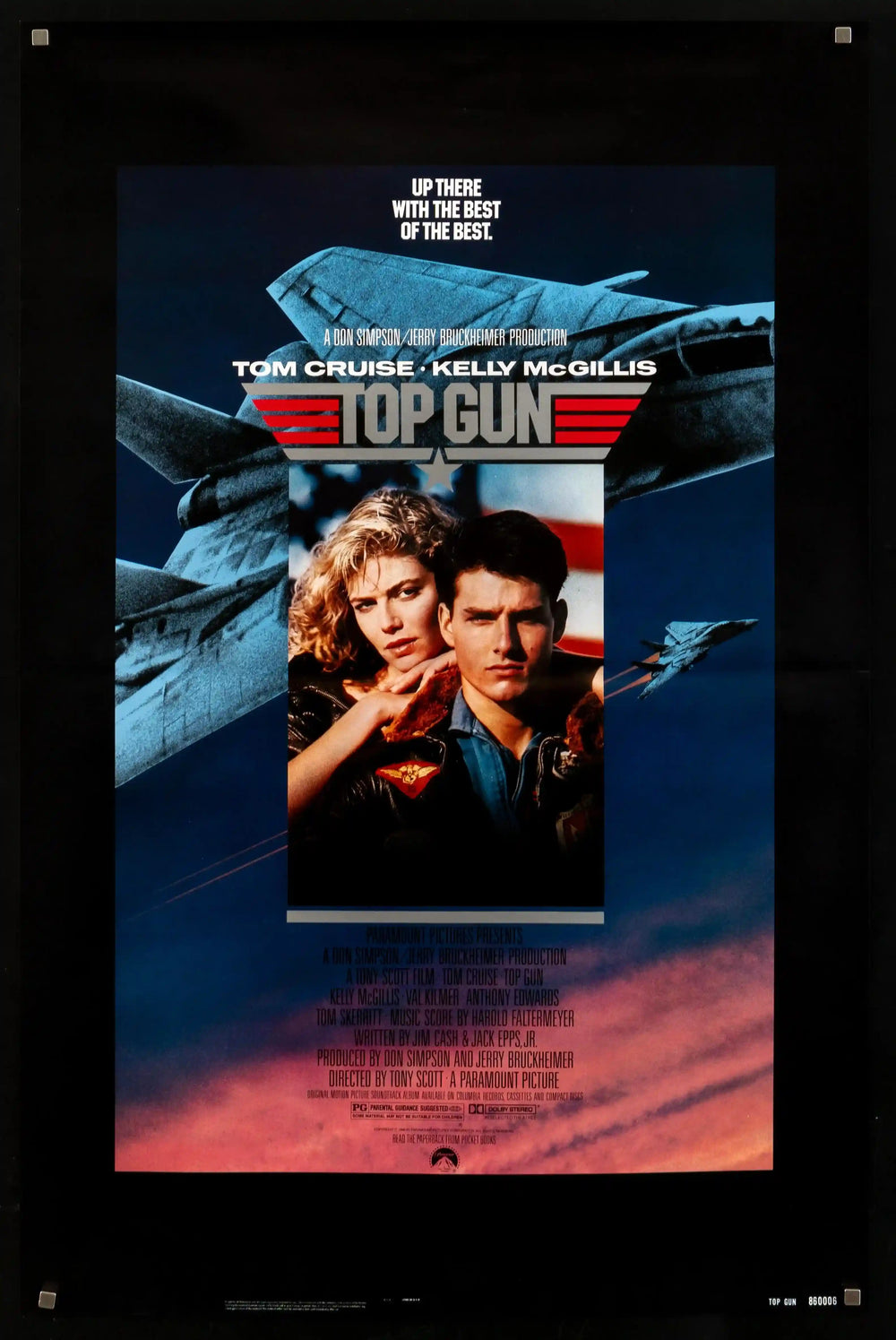 Top Gun Original Vintage Movie Poster