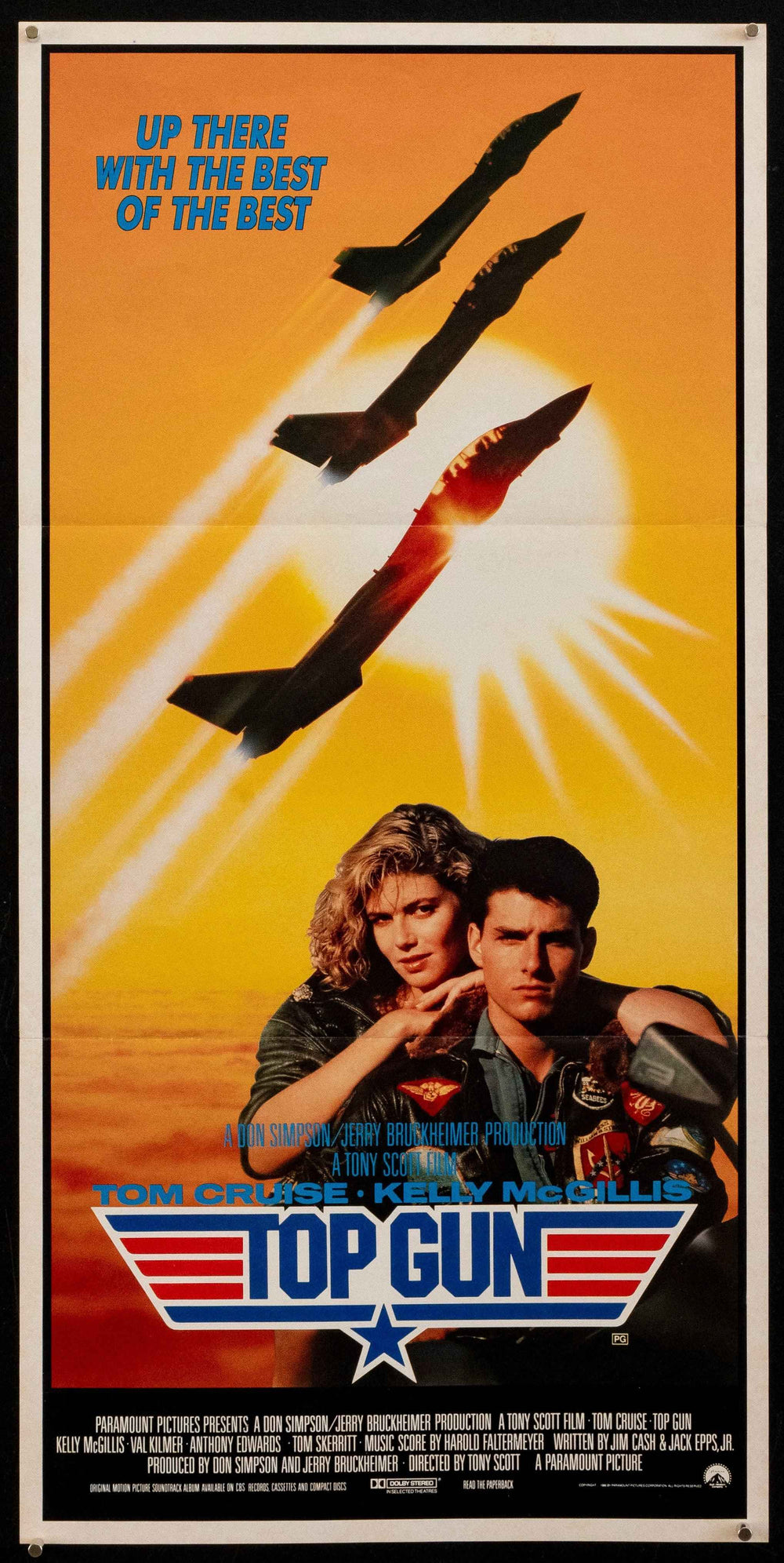 Top Gun Original Vintage Movie Poster