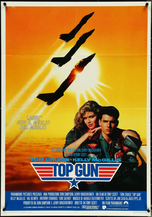 Top Gun Original Vintage Movie Poster
