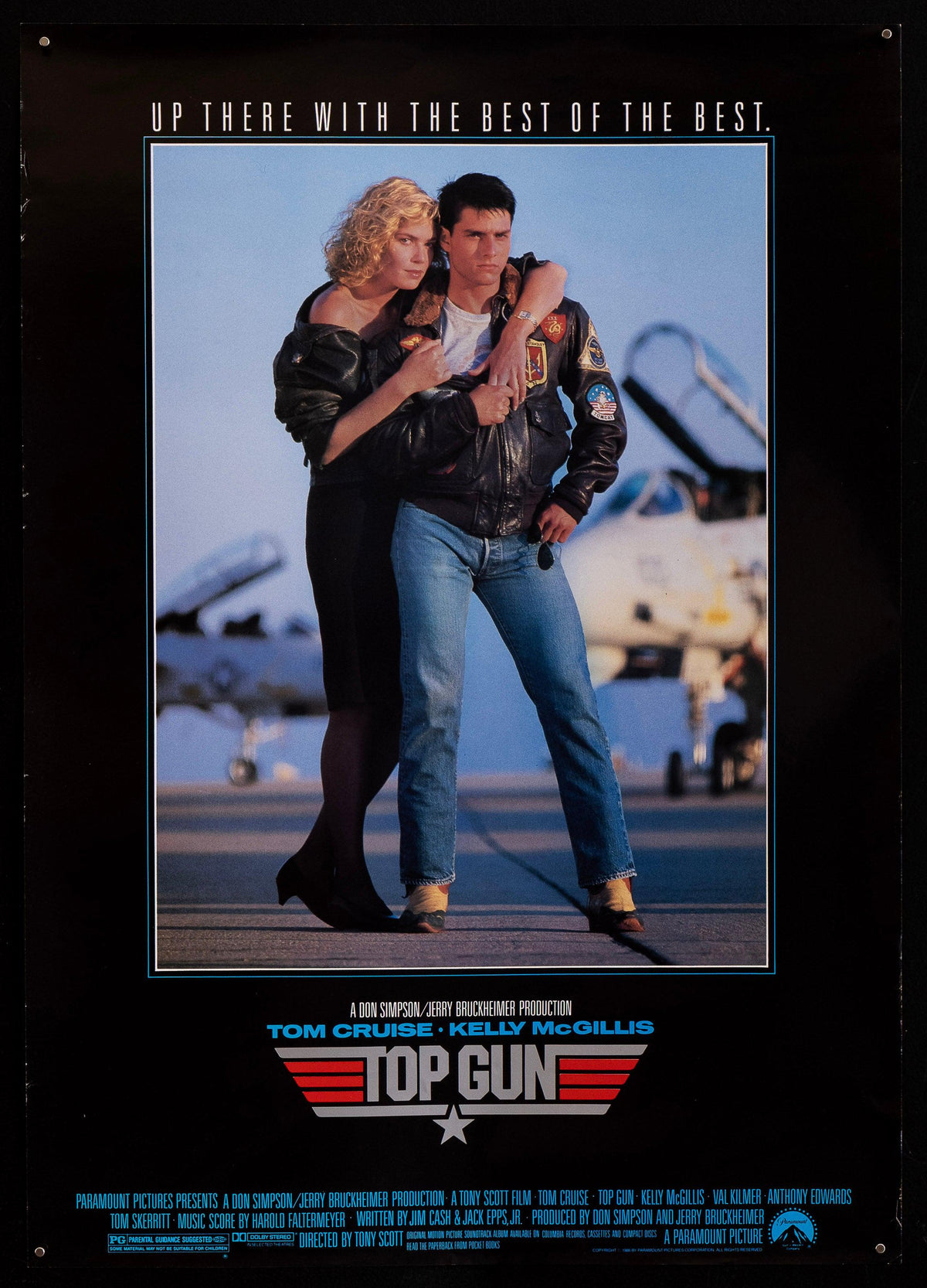 Top Gun Original Vintage Movie Poster