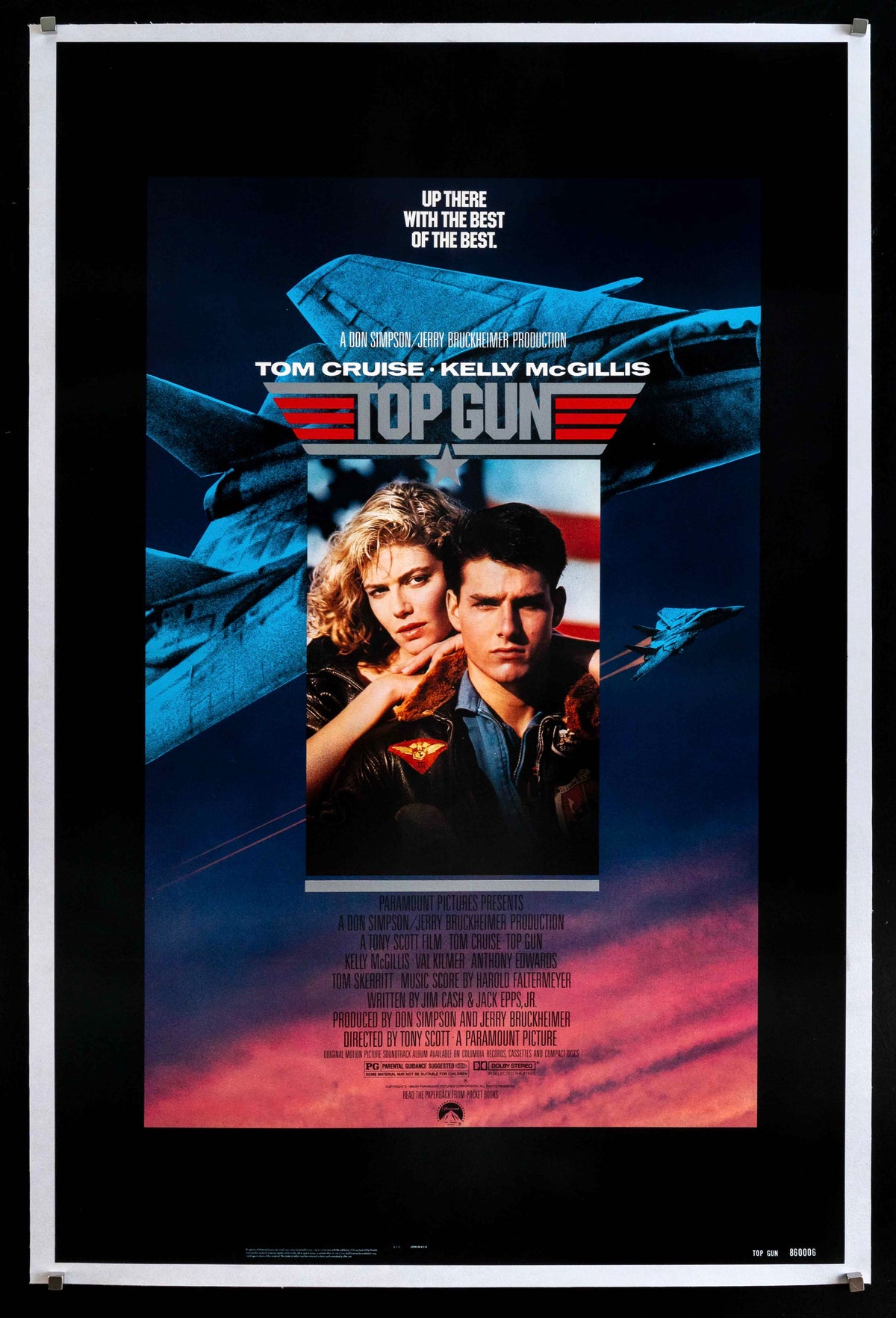 Top Gun Original Vintage Movie Poster