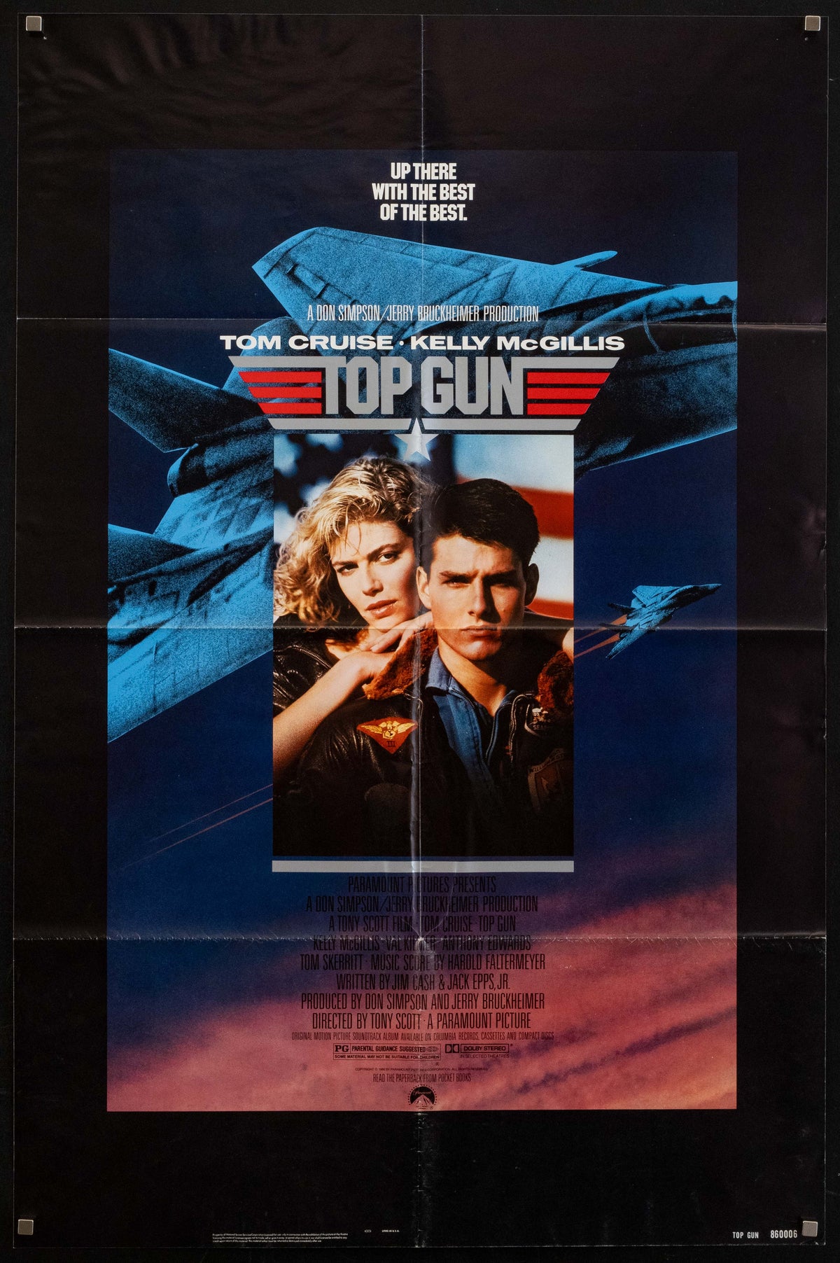 Top Gun Original Vintage Movie Poster
