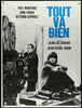 Tout Va Bien French 1 panel (47x63) Original Vintage Movie Poster