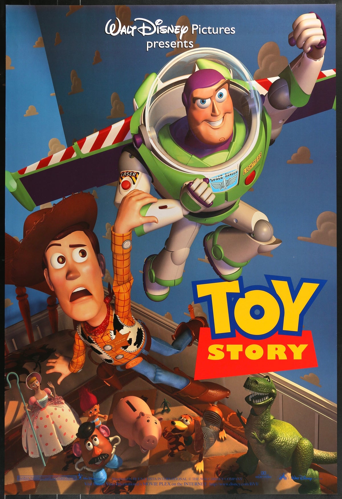 Toy Story Original Vintage Movie Poster