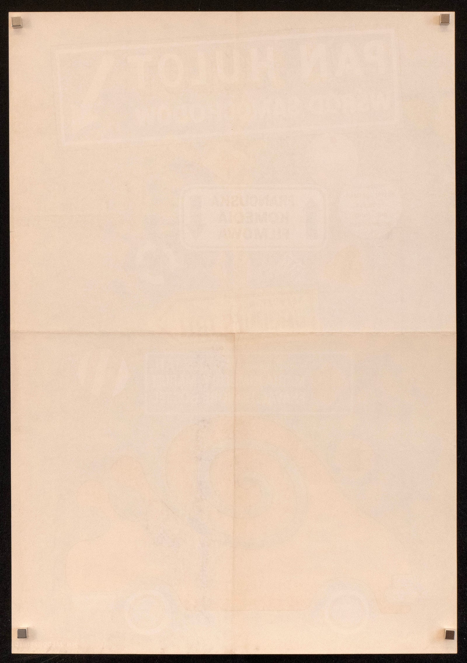 Trafic Original Vintage Movie Poster