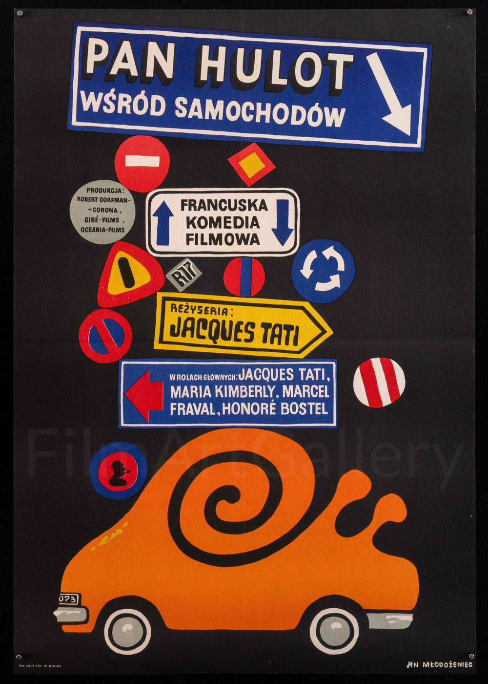 Trafic Original Vintage Movie Poster