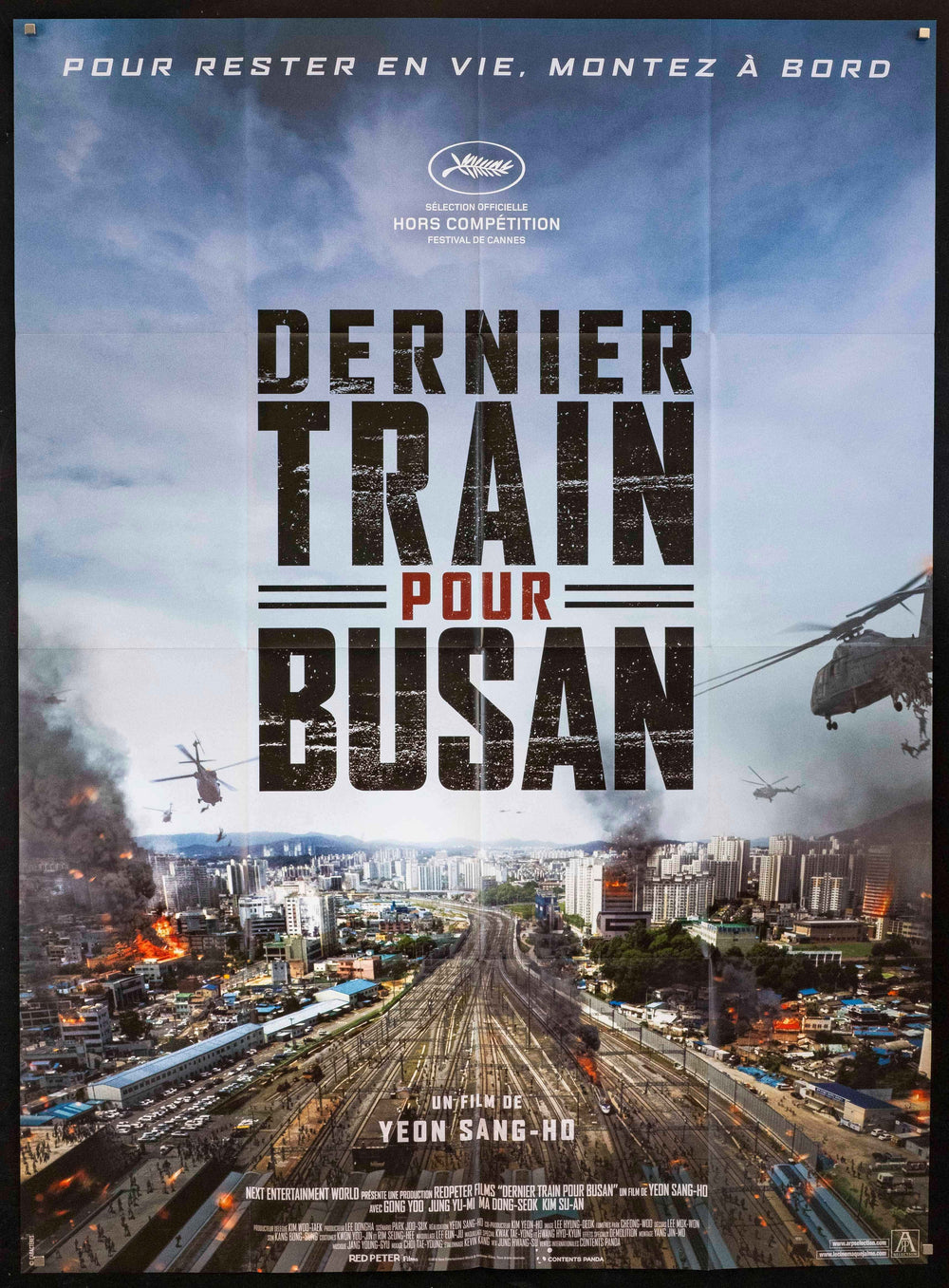 Train to Busan Original Vintage Movie Poster