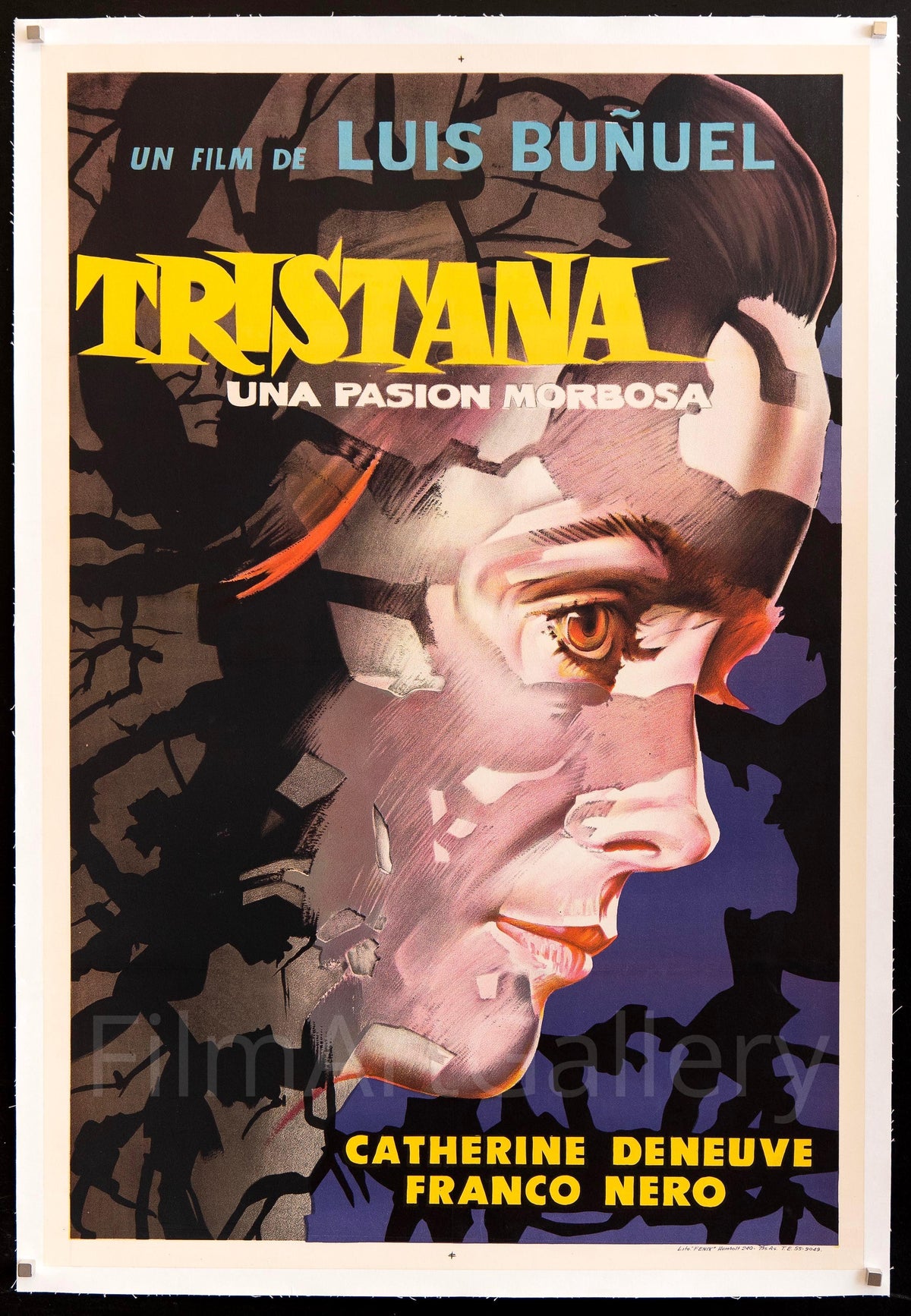 Tristana 1 Sheet (27x41) Original Vintage Movie Poster