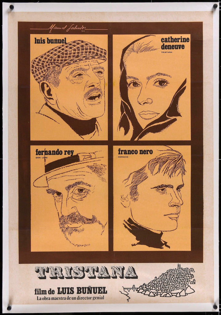 Tristana Original Vintage Movie Poster