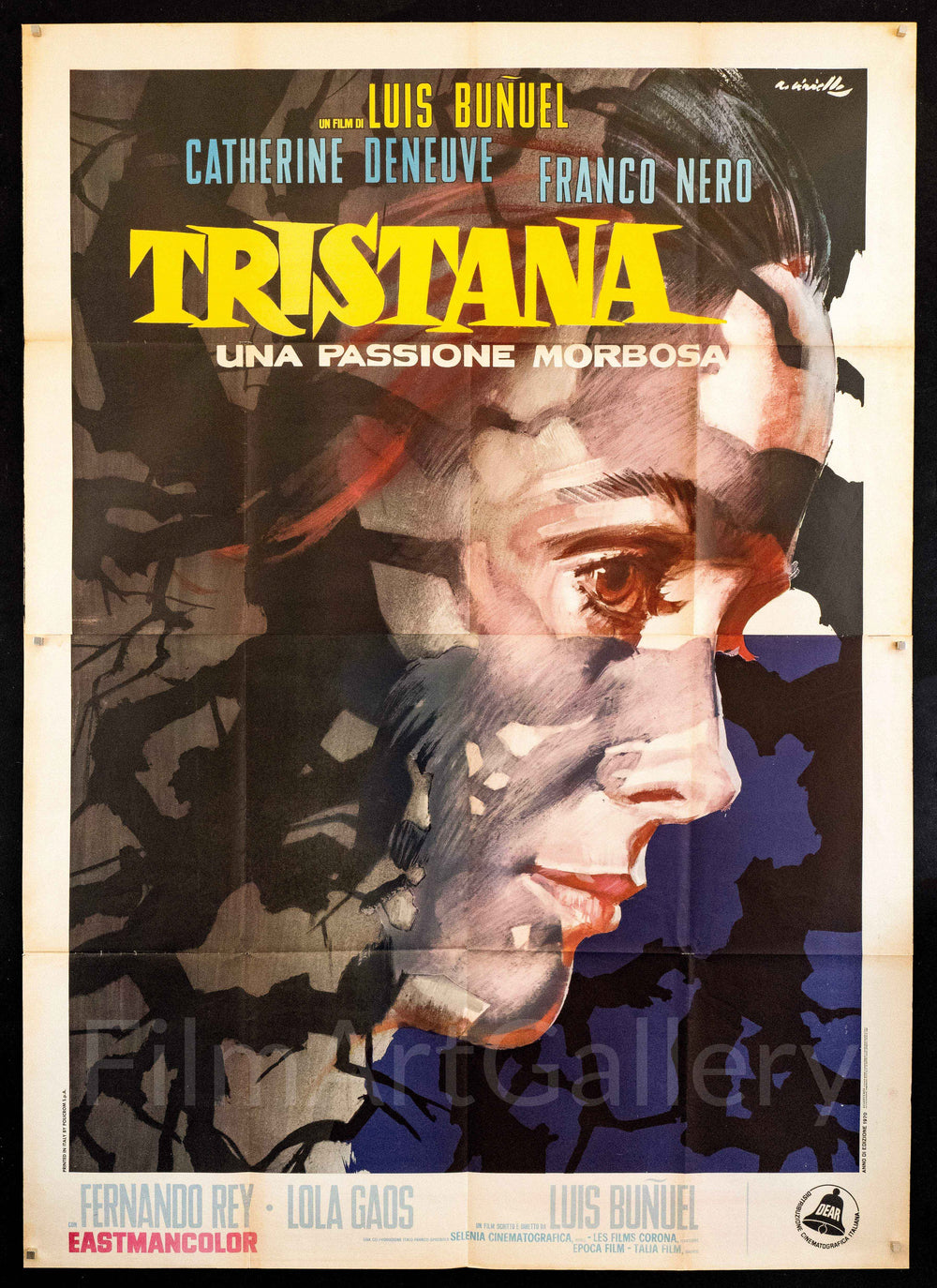 Tristana Original Vintage Movie Poster