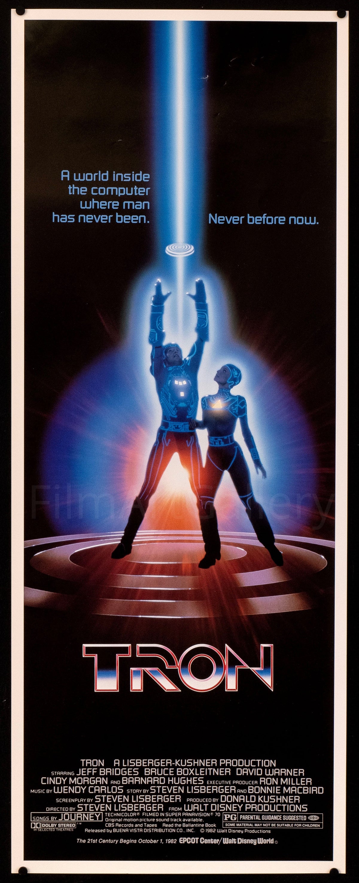 Tron Original Vintage Movie Poster