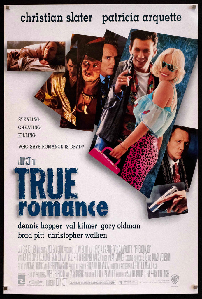 「トゥルー・ロマンス TRUE romance」 ポスター 90cm×64cm True Romance Movie Poster 1993 1 Sheet (27x41)