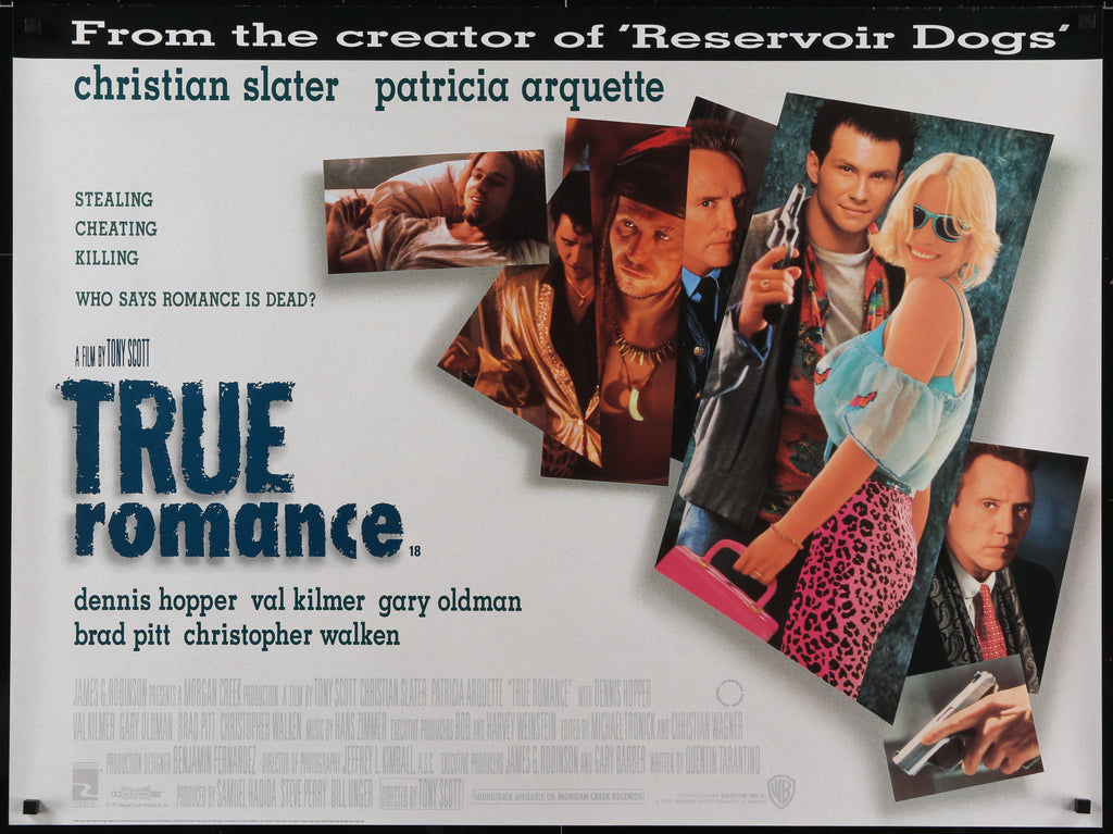 True Romance Movie Poster 1993 1 Sheet (27x41)