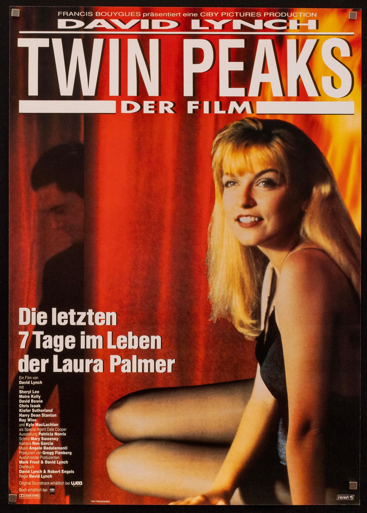 Twin Peaks Fire Walk With Me Original Vintage Movie Poster