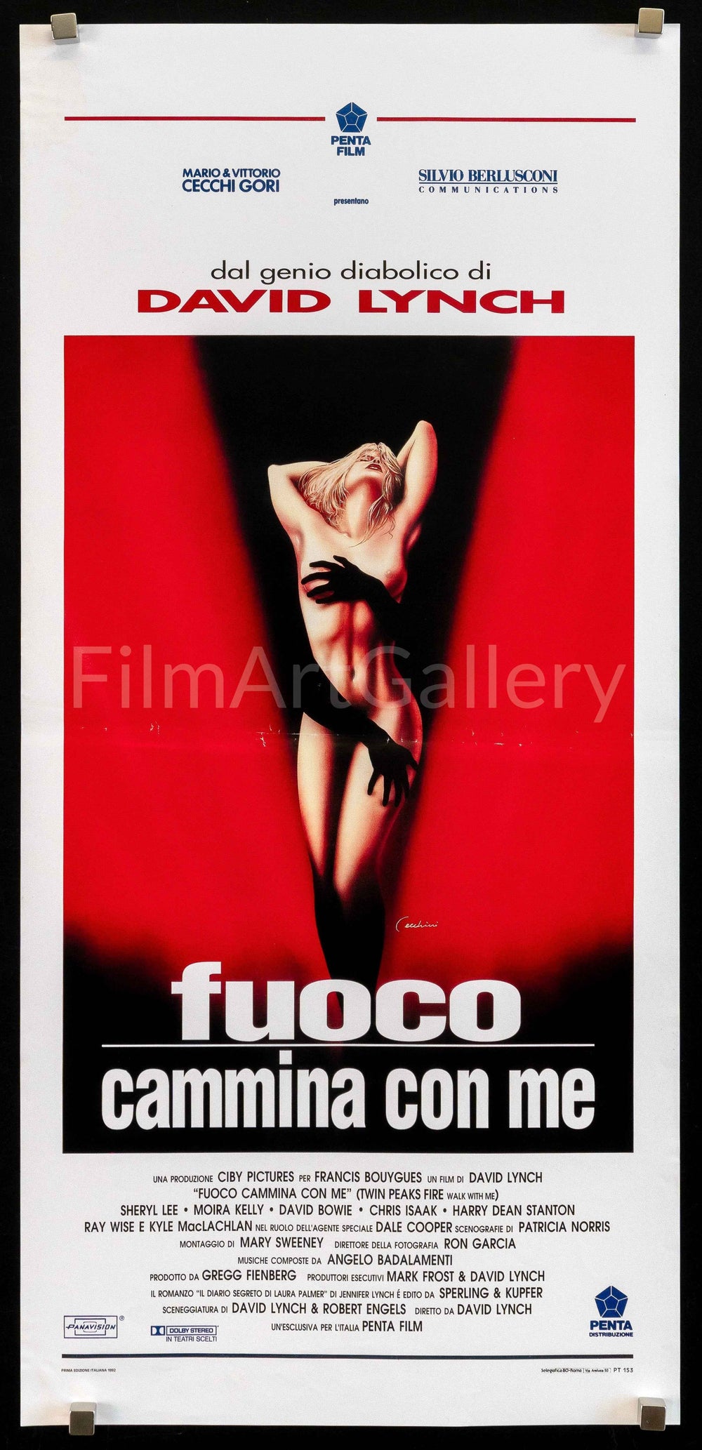 Twin Peaks Fire Walk With Me Original Vintage Movie Poster