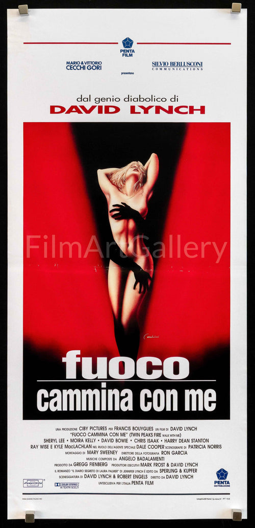 Twin Peaks Fire Walk With Me Original Vintage Movie Poster