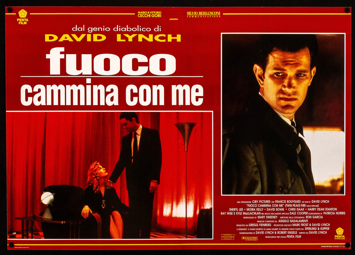 Twin Peaks Fire Walk With Me Original Vintage Movie Poster