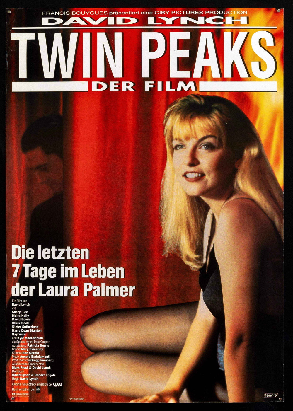Twin Peaks Fire Walk With Me Original Vintage Movie Poster