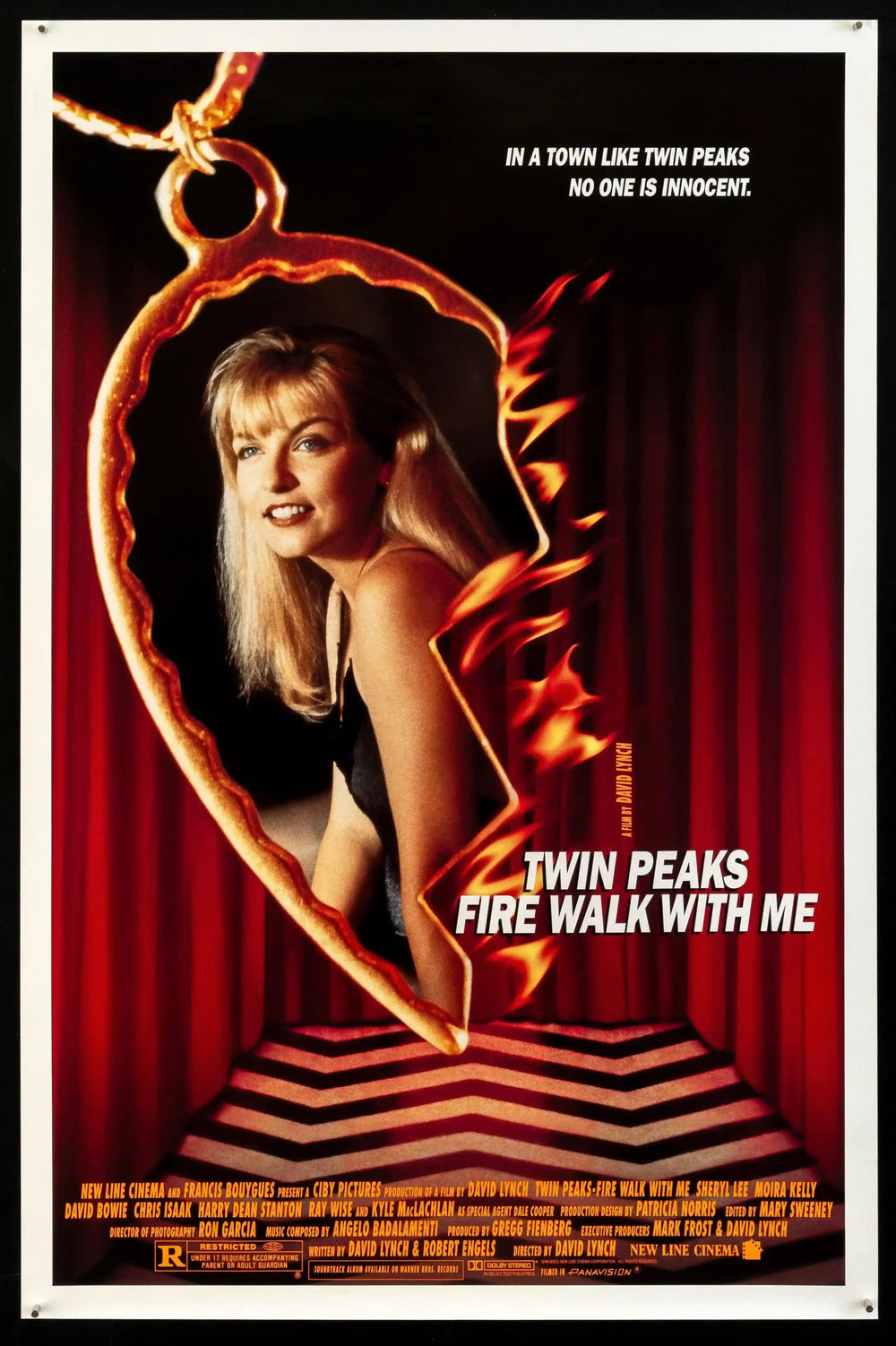 Twin Peaks Fire Walk With Me Original Vintage Movie Poster