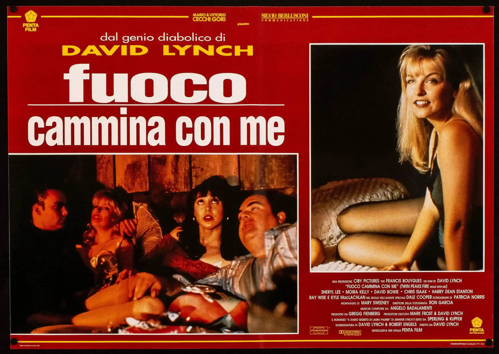 Twin Peaks Fire Walk With Me Original Vintage Movie Poster
