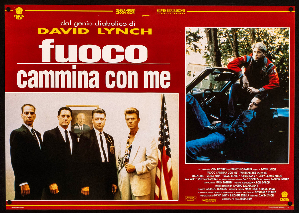 Twin Peaks Fire Walk With Me Original Vintage Movie Poster