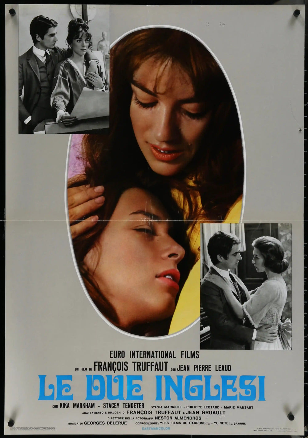 Two English Girls Original Vintage Movie Poster