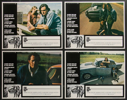 Two Lane Blacktop Original Vintage Movie Poster