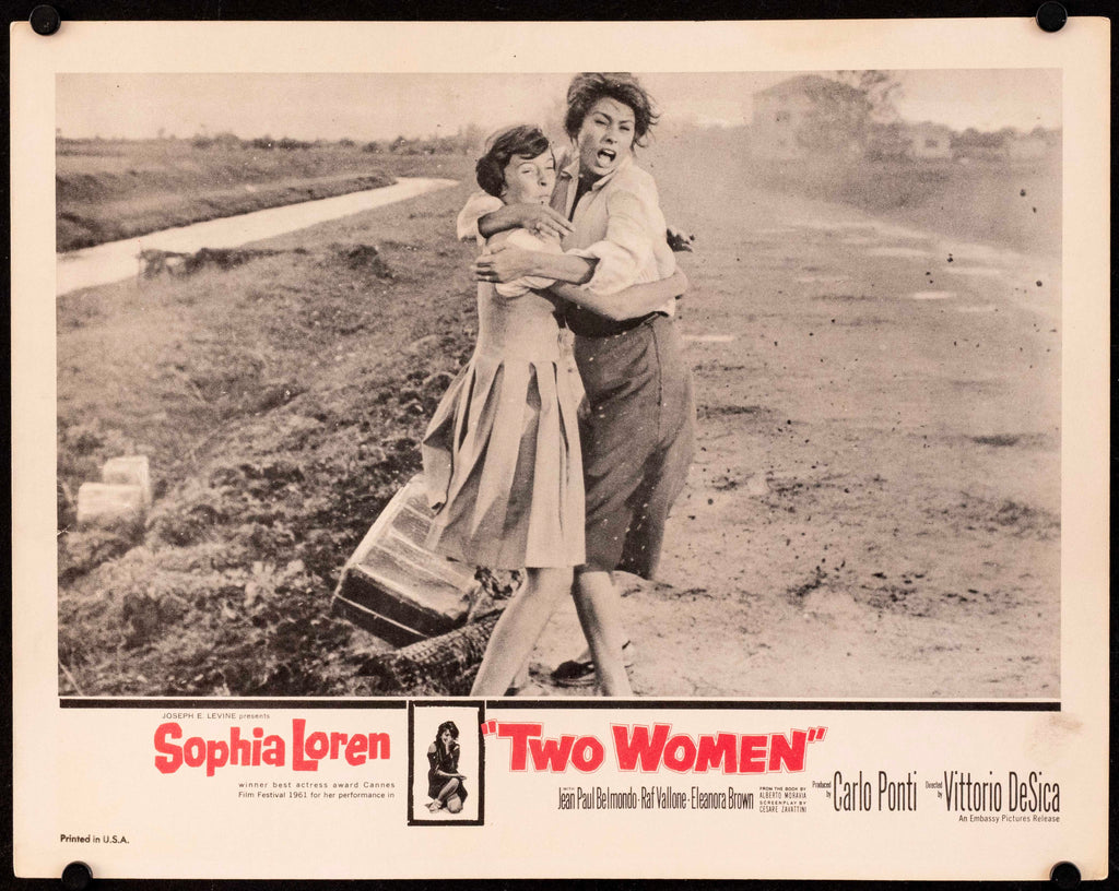 Two Women 2 (La Ciociara) Original Vintage Movie Poster