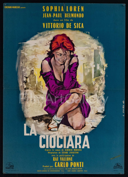 Two Women (La Ciociara) Original Vintage Movie Poster