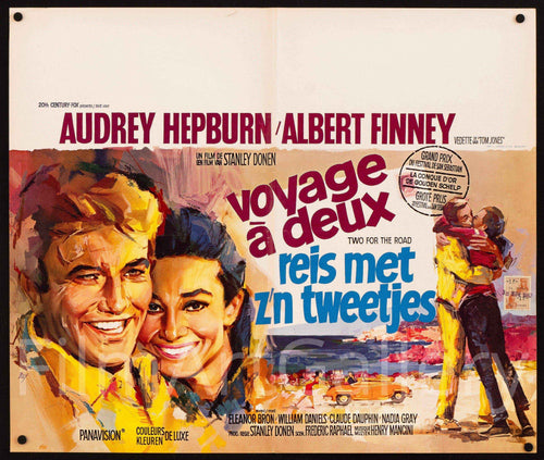Two for the Road Original Vintage Movie Poster