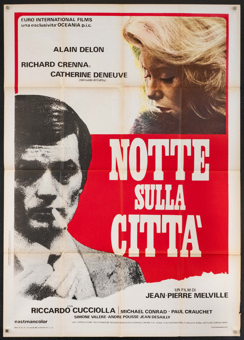 Un Flic Original Vintage Movie Poster