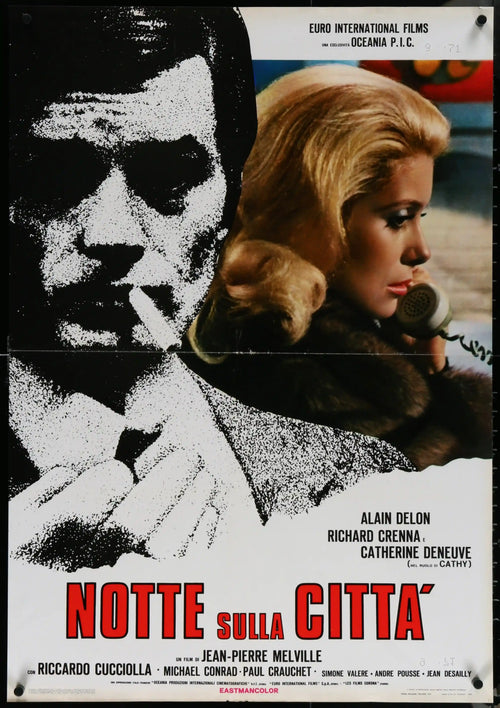 Un Flic Original Vintage Movie Poster