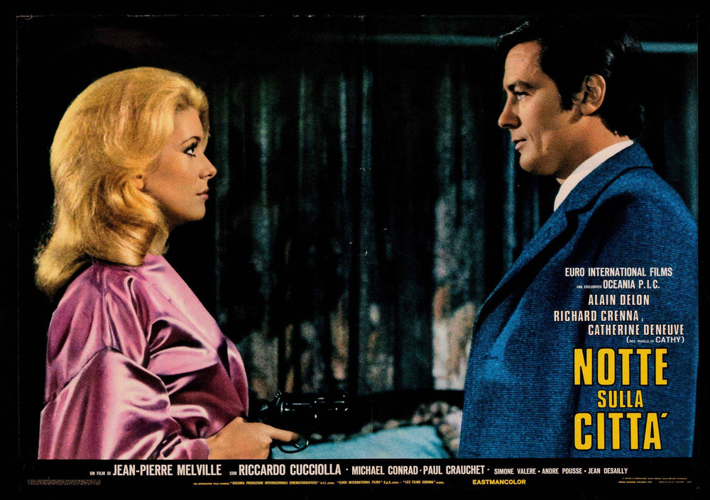 Un Flic Original Vintage Movie Poster