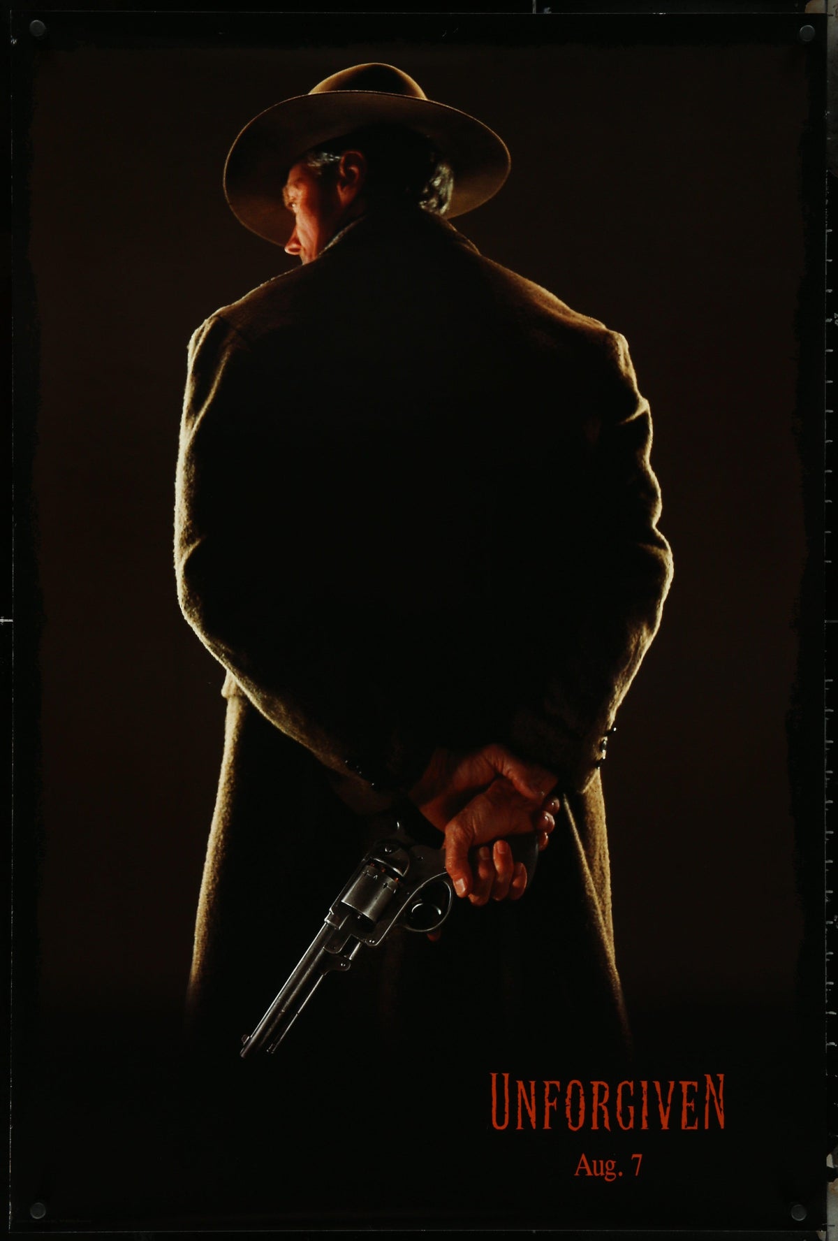 Unforgiven Original Vintage Movie Poster