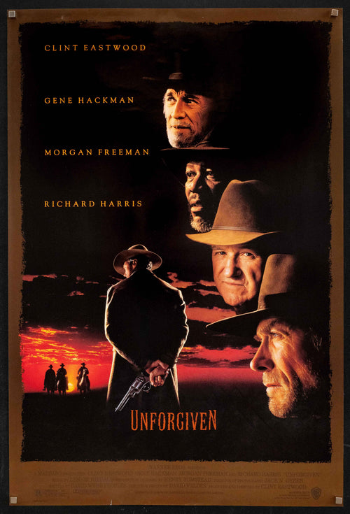 Unforgiven Original Vintage Movie Poster
