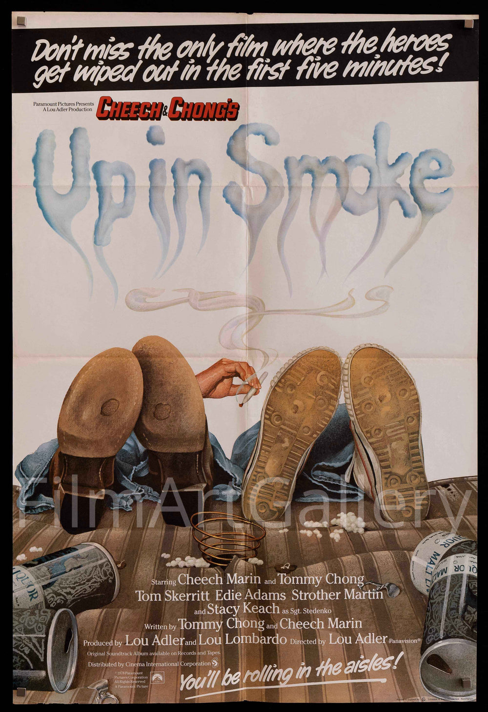 Up in Smoke Original Vintage Movie Poster