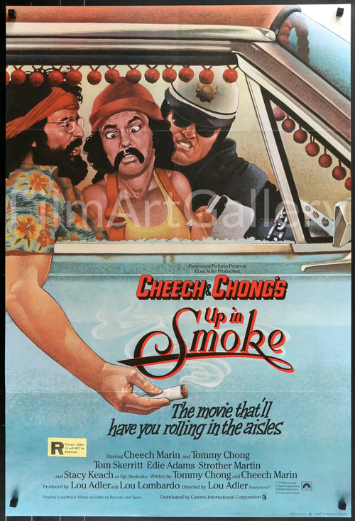 Up in Smoke Original Vintage Movie Poster