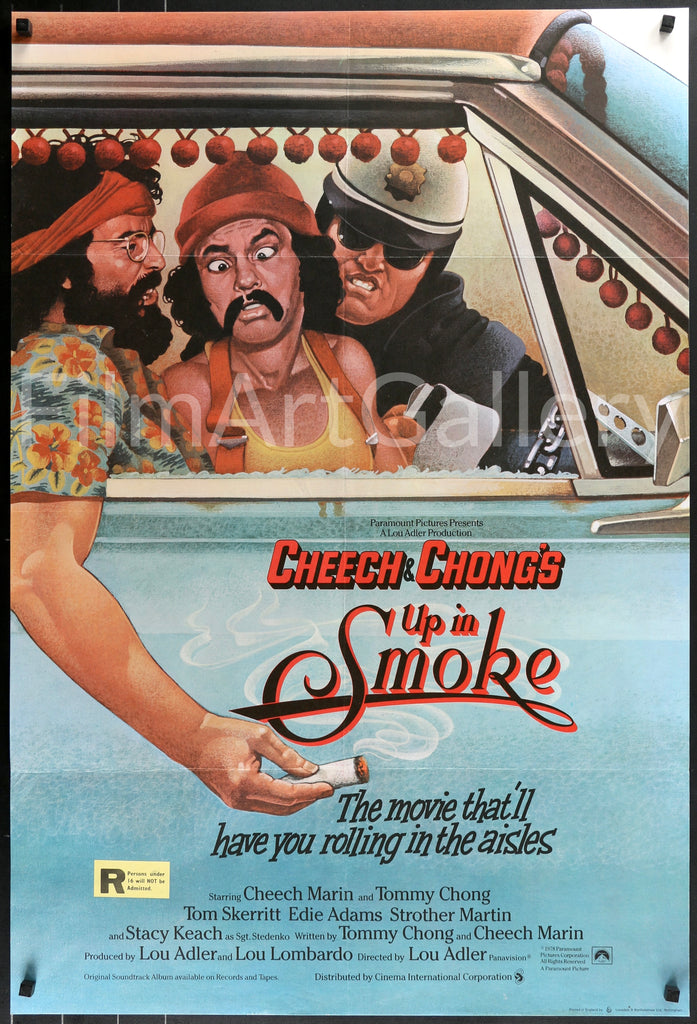Up in Smoke Movie Poster 1978 1 Sheet (27x41)
