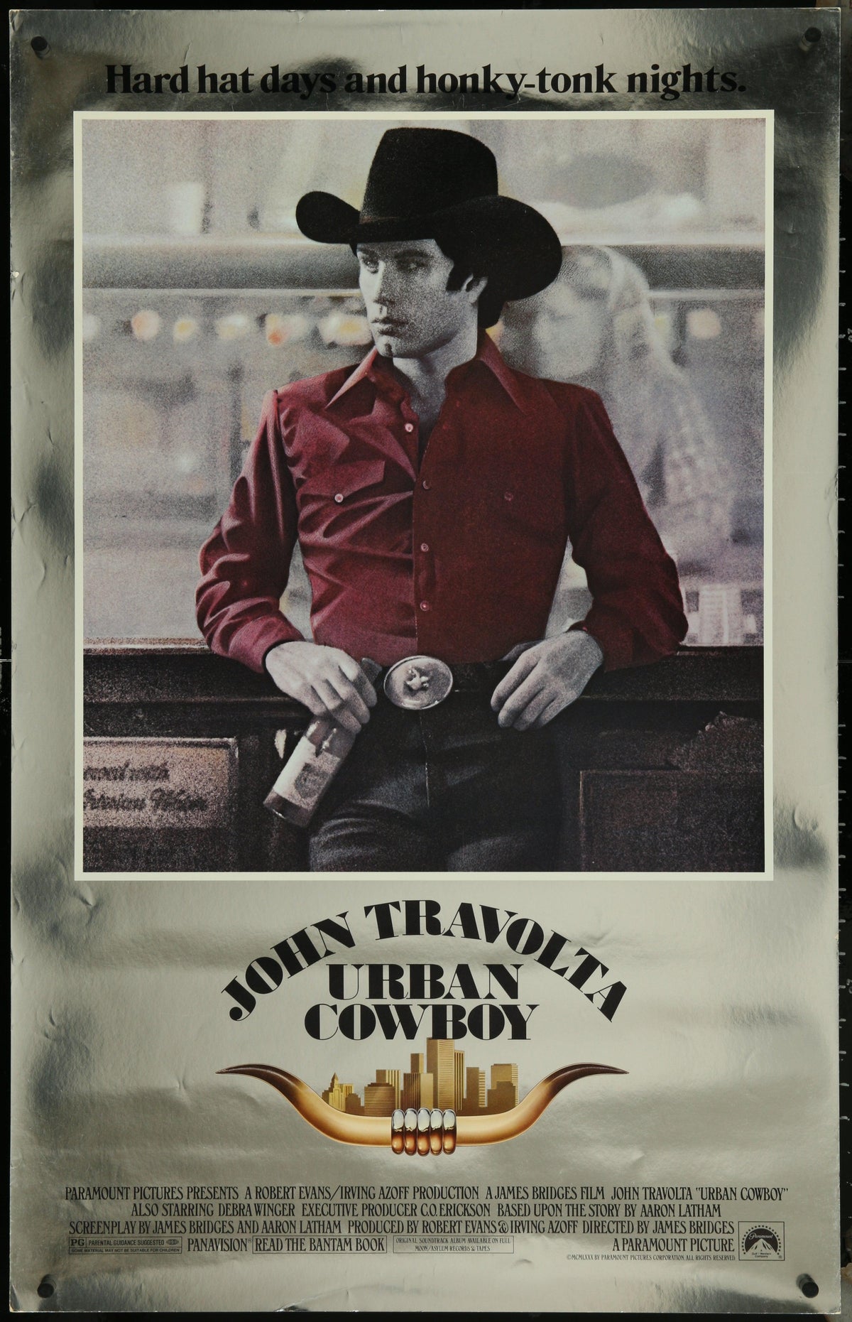 Urban Cowboy 1 Sheet (27x41) Original Vintage Movie Poster