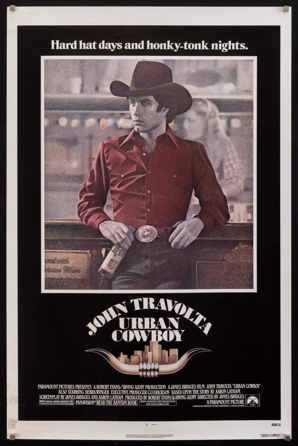 Urban Cowboy Original Vintage Movie Poster