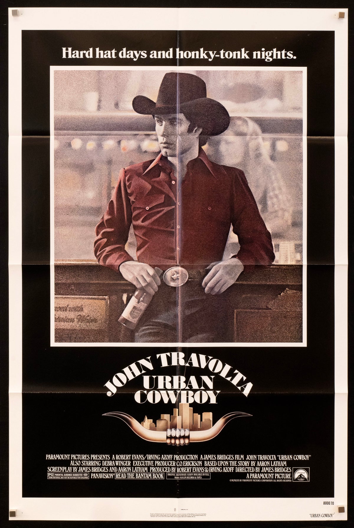 Urban Cowboy Original Vintage Movie Poster