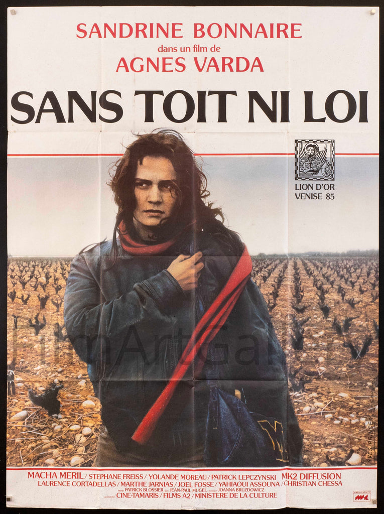Vagabond French 1 panel (47x63) Original Vintage Movie Poster