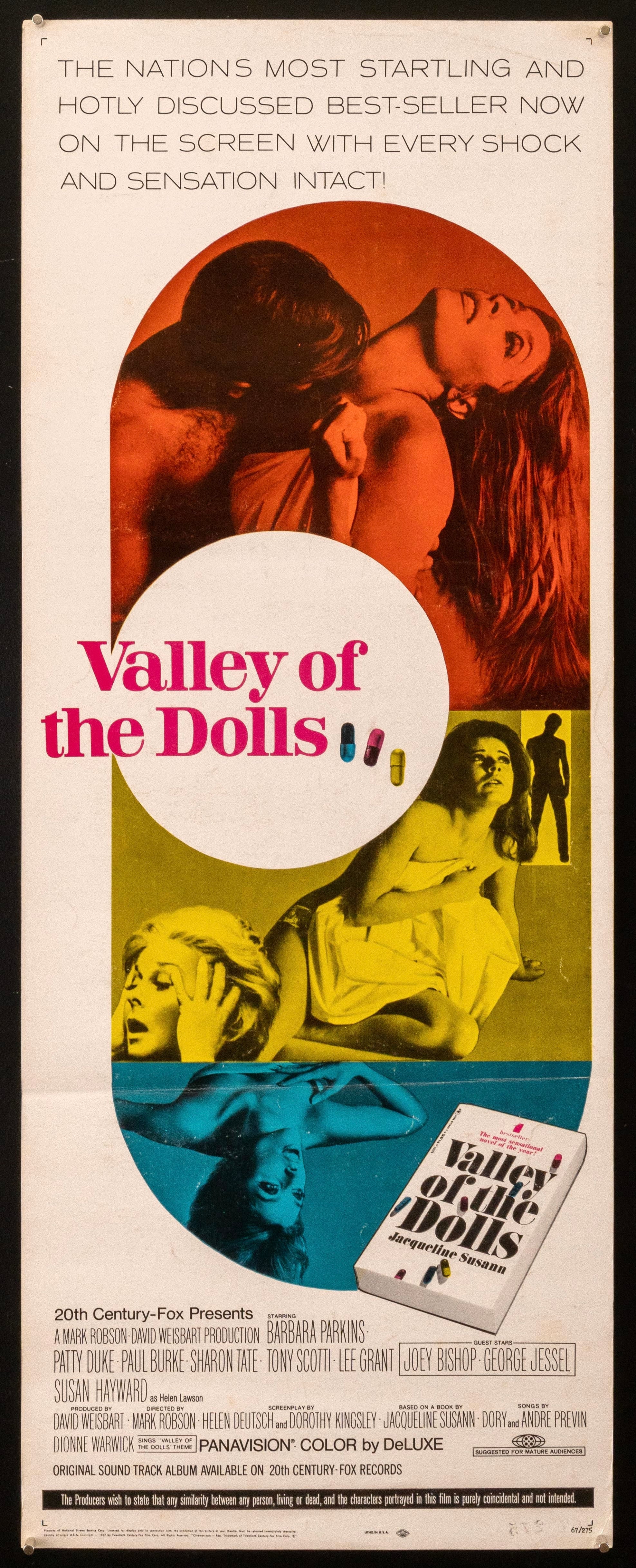 Valley of the Dolls Original Vintage Movie Poster