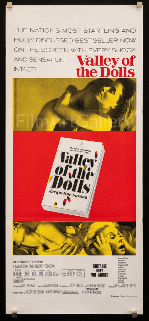 Valley of the Dolls Original Vintage Movie Poster