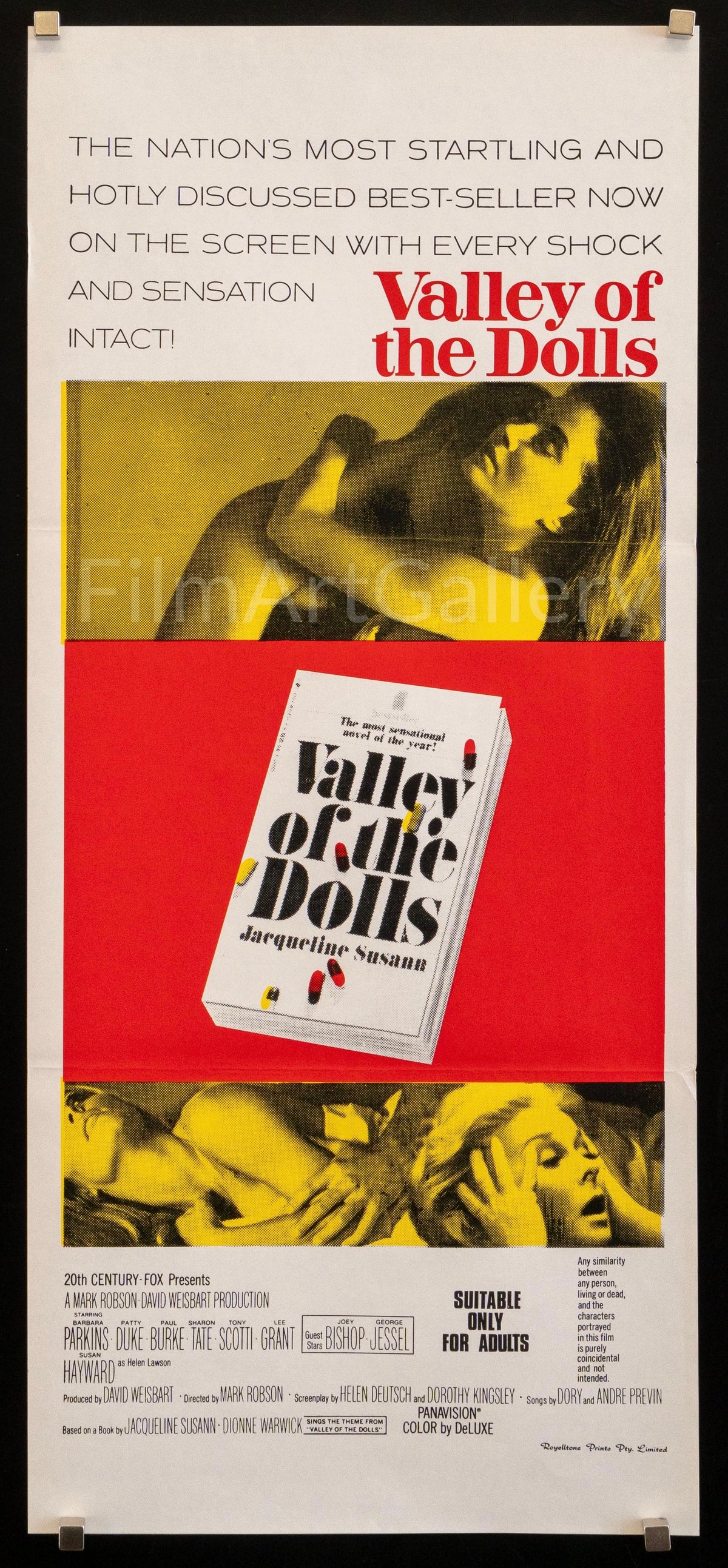 Valley of the Dolls Original Vintage Movie Poster
