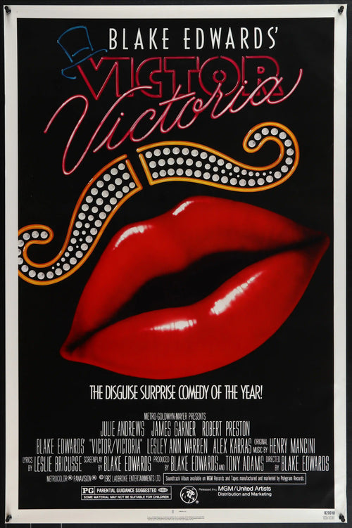 Victor/Victoria Original Vintage Movie Poster