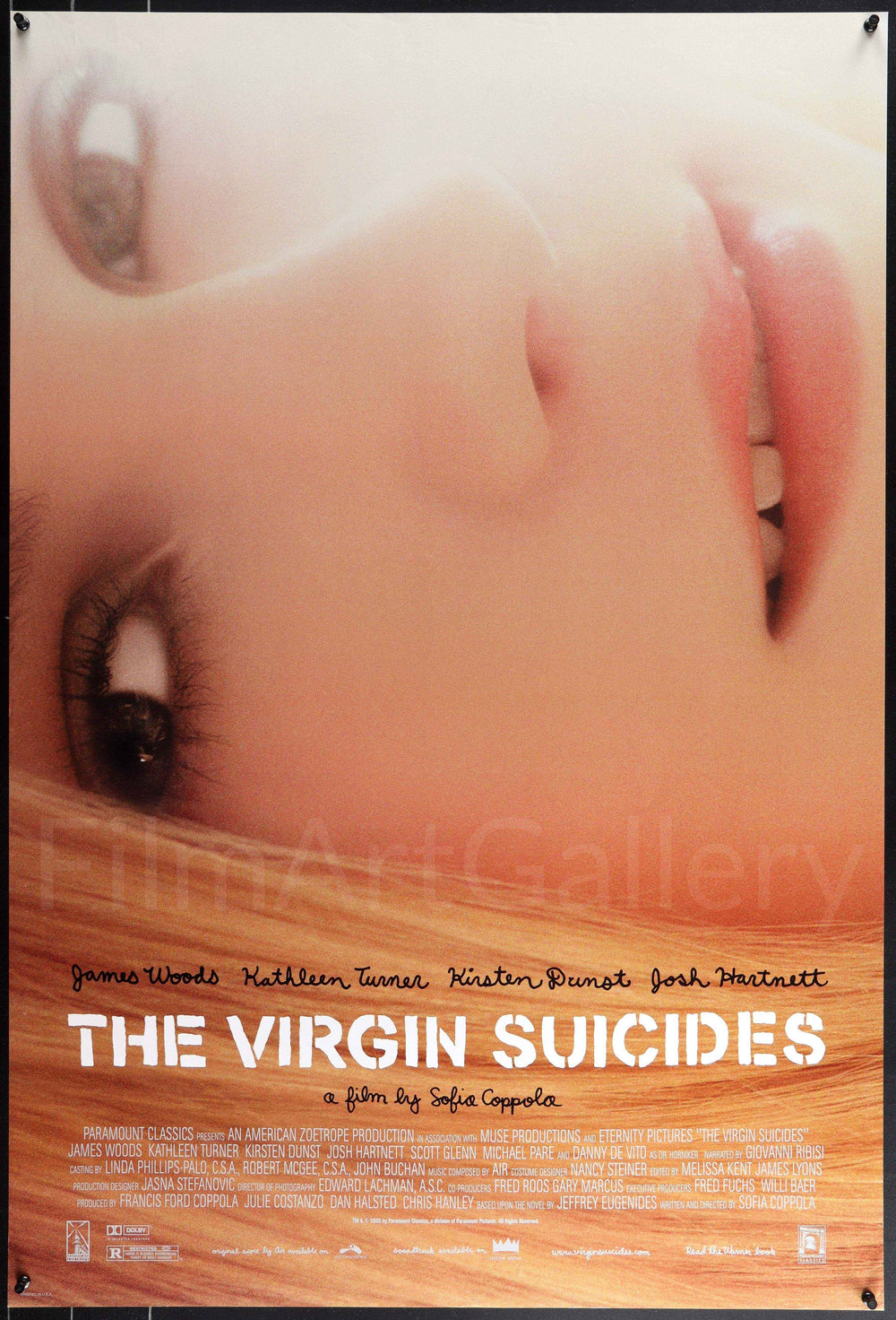 Virgin Suicides Original Vintage Movie Poster